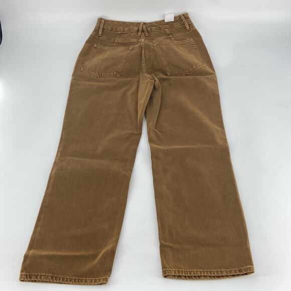 Good American 90s Duster Straight Leg Jeans In Bronze 4/ 27 - Picture 4 of 15